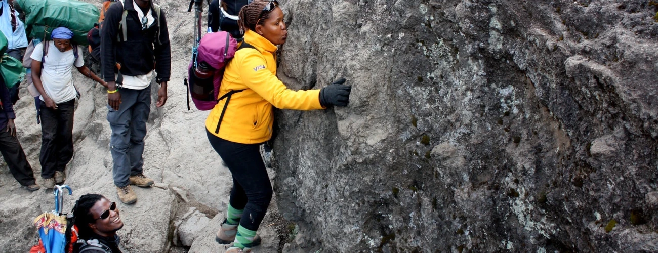 Mount Kilimanjaro Barranco Wall - Death Wall