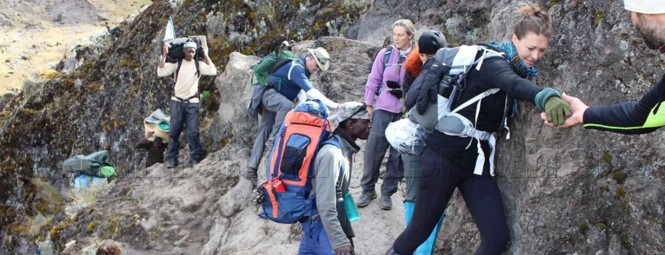 Mount Kilimanjaro Barranco Wall - Death Wall