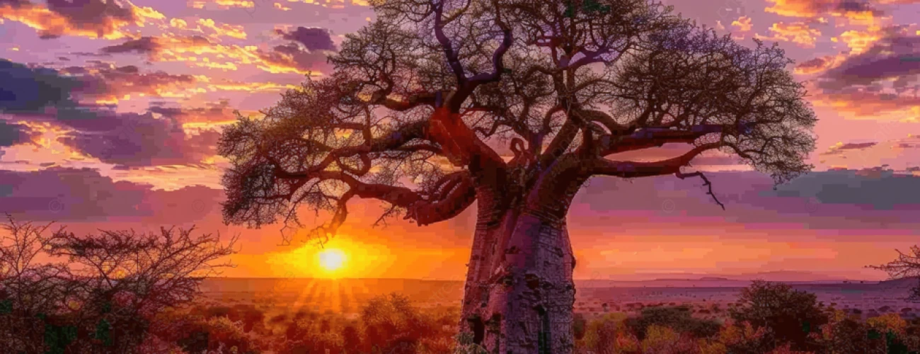 Baobab Tree in Tarangire National Park