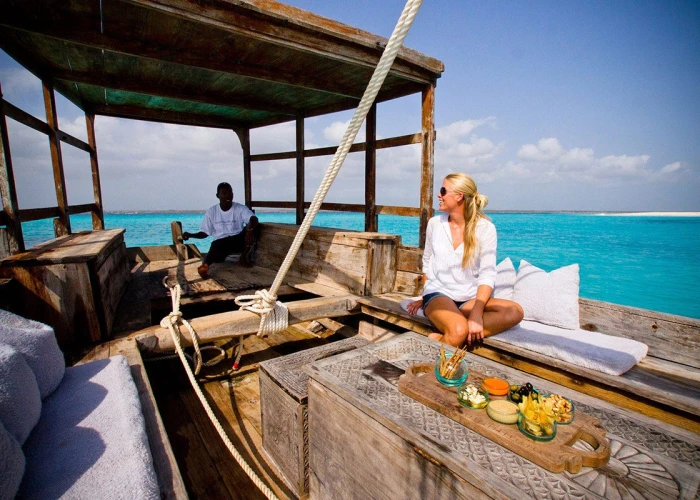 Sunset Dhow Cruise Stone Town Coastline